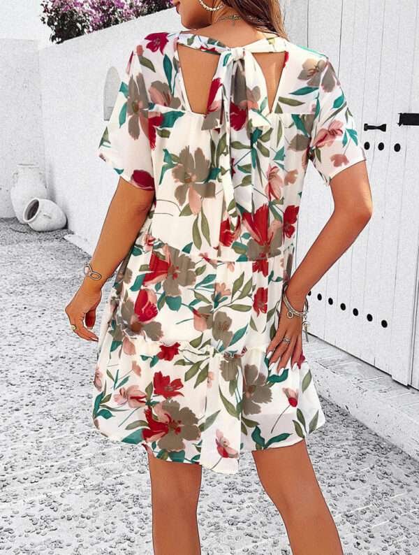 Summer Floral Print Dress