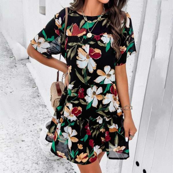 Summer Floral Print Dress