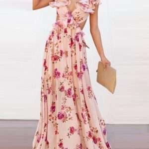 Floral off the Shoulder Summer Dress