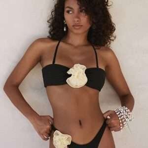 Three Dimensional Floral Design Bikini (13)